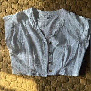 HYFVE White Button-Up Top